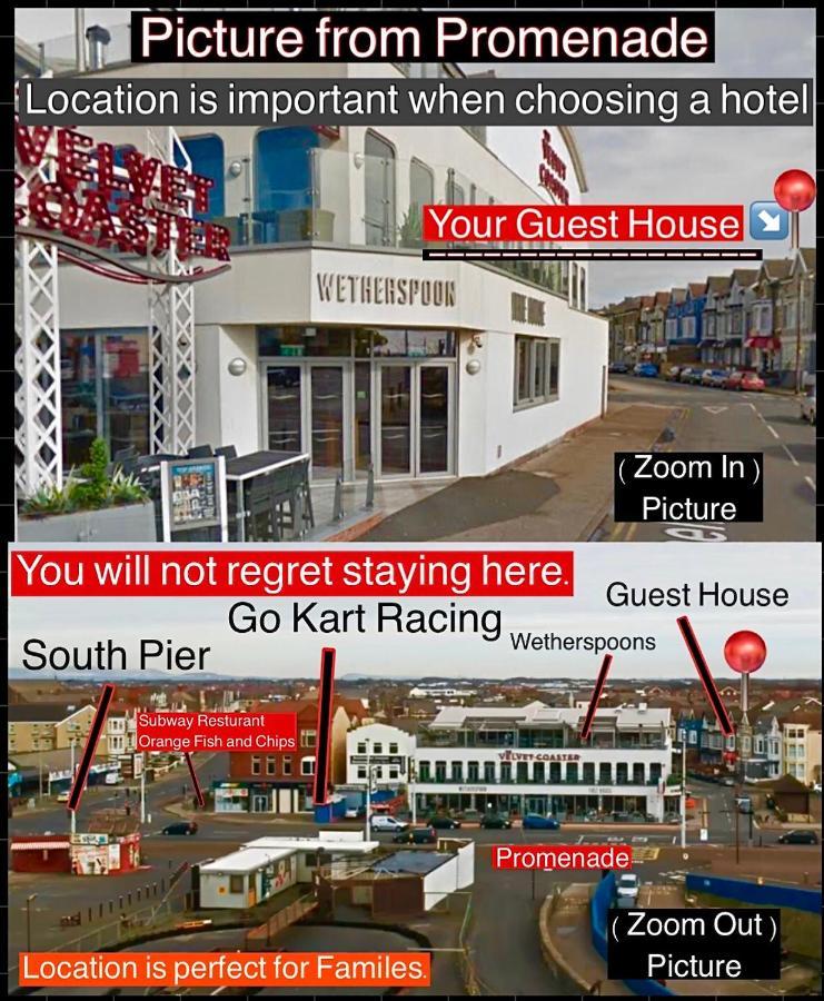 Myroomz Tudor Rose Original Blackpool Luaran gambar